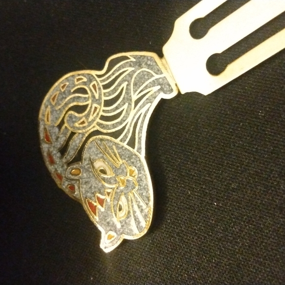 Vintage Artistic Steel Kitty Bookmarker - Picture 3 of 5